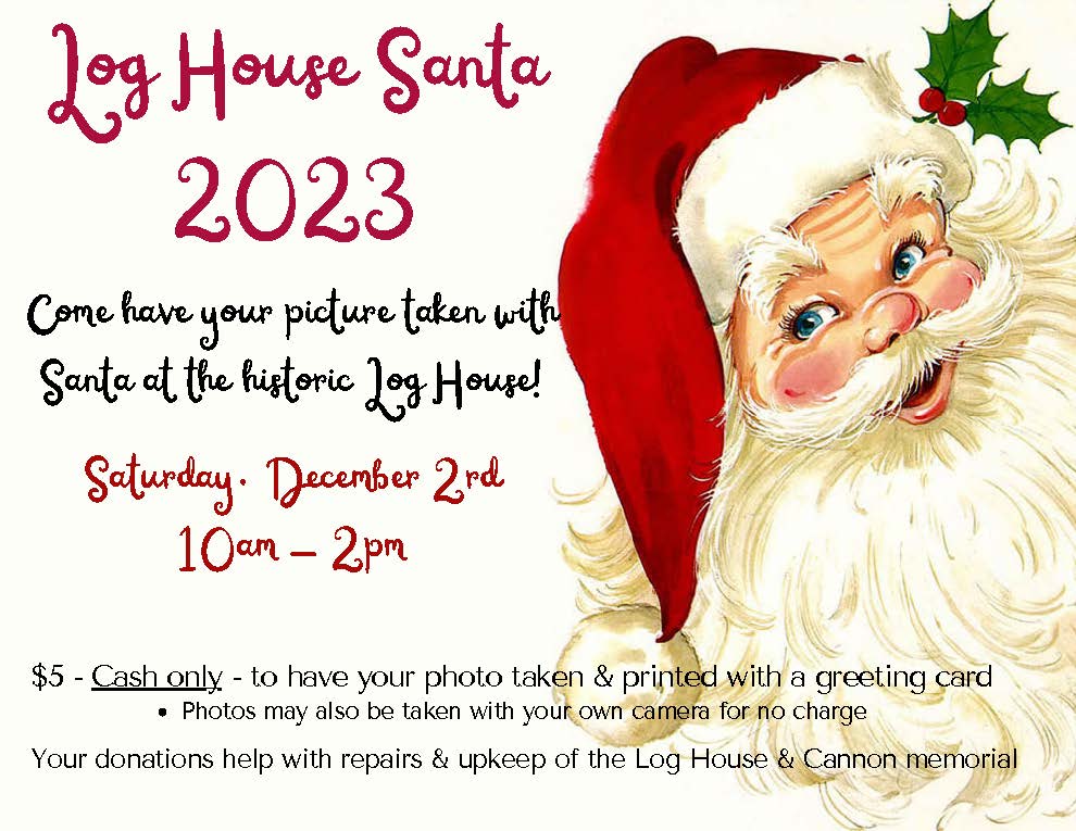 Log House Santa Flyer